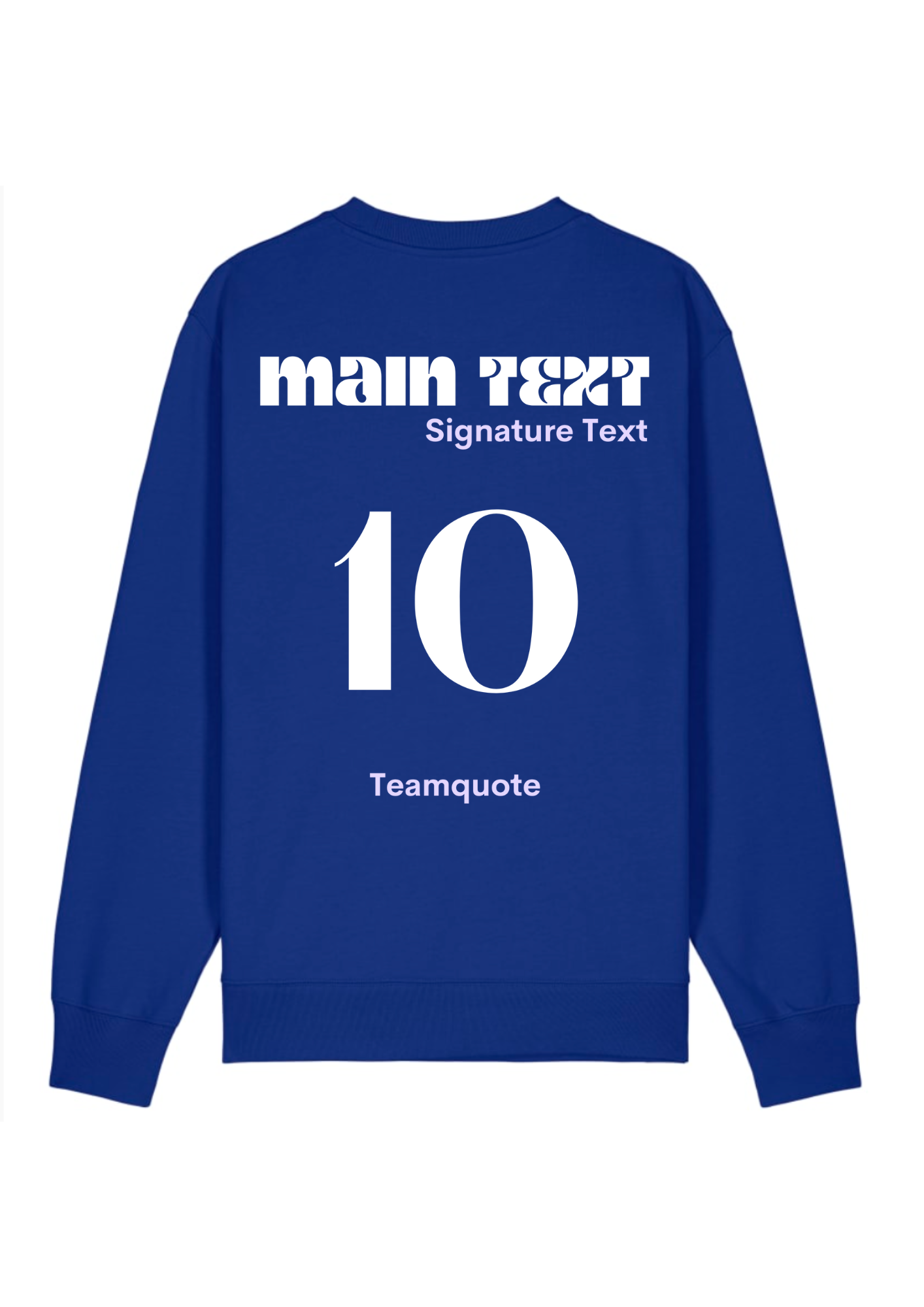 Team trui ontwerpen hotsell