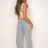 Studs barrel ★ jeans