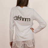Unapologetic longsleeve army  ★ white