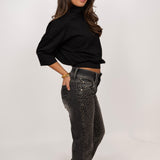 Tove denim glitter jeans ★ grey