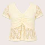 Mollie top ★ yellow