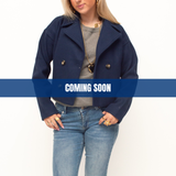 SHORT TRENCH ★ NAVY
