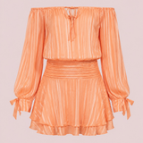 Capri dress ★ coral
