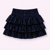 Glitzerrock ★ Marineblau