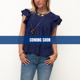 DAISY BLOUSE ★ NAVY