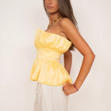 Skyla top ★ yellow