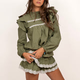 Dreamy blouse ★ olive