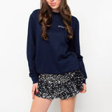 Glitter stockholm sweater ★ french navy