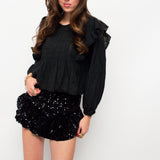 Ylva skirt★ black