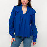 Stockholm blouse ★ royal blue