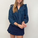 Stockholm blouse ★ denim