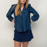 Stockholm blouse ★ denim