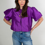 Kaya top ★ purple