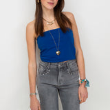 Basic tube top ★ royal blue