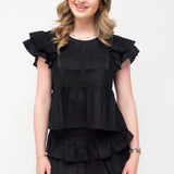 Linen skirt ★ black