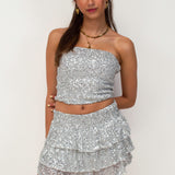 Glitzerrock ★ Silber
