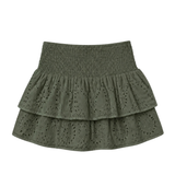 Broderie skirt ★ olive