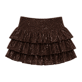 Sparkle skirt ★ brown