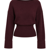 Frida knit top ★ berry