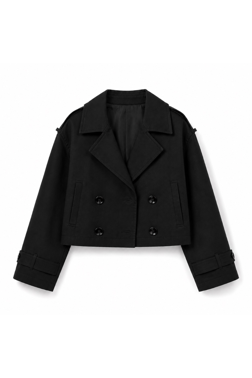Scandi trench ★ black