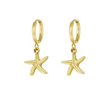 Earrings ★ Simple starfish