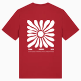 Sunflare bloom tee ★ red