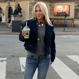 Short trench ★ navy