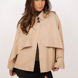 Malmö cape jacket ★ khaki