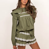 Dreamy blouse ★ olive