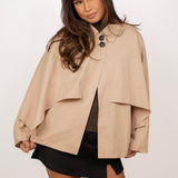 Malmö cape jacket ★ khaki