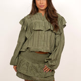 Florine blouse ★ olive