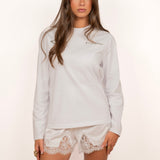 Unapologetic longsleeve army  ★ white