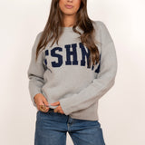FSHNM varsity knit ★ grey