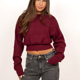 Frida knit top ★ berry