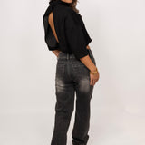 Tove denim glitter jeans ★ grey