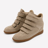 Wedge sneakers ★ brown