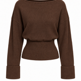 Frida knit top ★ brown