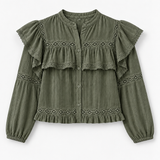 Florine blouse ★ olive