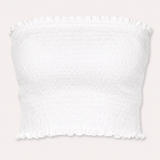 Linen tube top ★ white