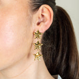 Boucles d'oreilles ★ Rayure torsadée