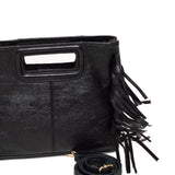 MAJESTIC CHARM BAG LEATHER ★ BLACK