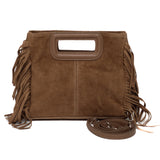 MAJESTIC CHARM BAG SUEDE ★ BROWN