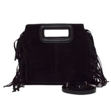 MAJESTIC CHARM BAG SUEDE ★ BLACK