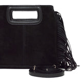 MAJESTIC CHARM BAG SUEDE ★ BLACK