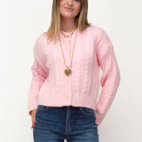 KNITTED VEST ★ BABY PINK