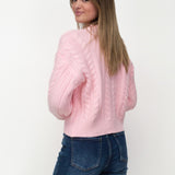 KNITTED VEST ★ BABY PINK