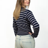 AVELY KNIT ★ STRIPED NAVY