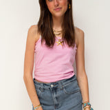 BASIC TUBE TOP ★ BABY PINK