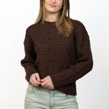 LISA CABLE KNIT ★ BROWN