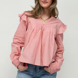 Stockholm blouse ★ coral